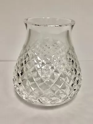 Waterford Crystal Alana Globe For Small Hurricane Lamp  No Base • $20