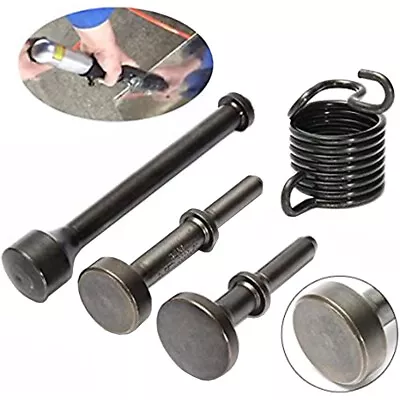 £15.30 • Buy 3 Pcs Smoothing Pneumatic Air Hammer Chisel Impact Tool Bits Set Kit + Spring
