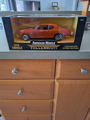 1/18 Scale Ertl American Muscle Millennium Die-Cast 1970 Chevelle • $39.95