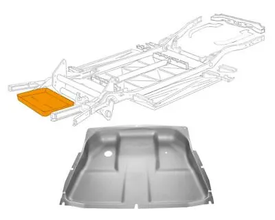 VW T2 Pedal Cover Belly Pan Volkswagen Bay 1972–1979 • $131.80