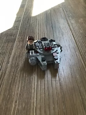 Mini Millennium Falcon Star Wars Lego Set And Han Solo Mini Fig • $1