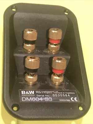 B&W DM603 Speaker Terminals Perfect! • $24.75