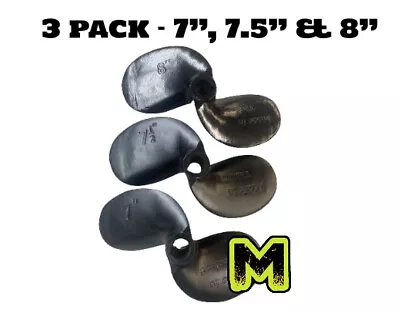 Mud-Skipper Propeller Kit - 3 Pack (7  7.5  & 8 ) • $39.99