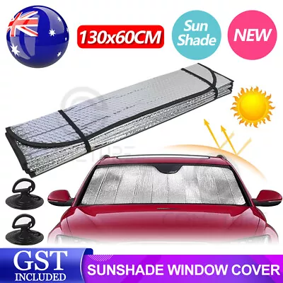 Car Windscreen Sun Shade Heat Reflective Windshield Front Rear Window UV Block • $8.95