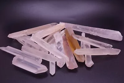 Singing Quartz Crystals 1/4 Lb B Grade Natural Crystals Mineral Specimens • $8.96