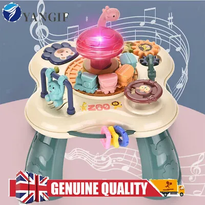 £15.93 • Buy Baby Toddler Learning Games Activity Ball Run Table With Music & Light Toy Gift