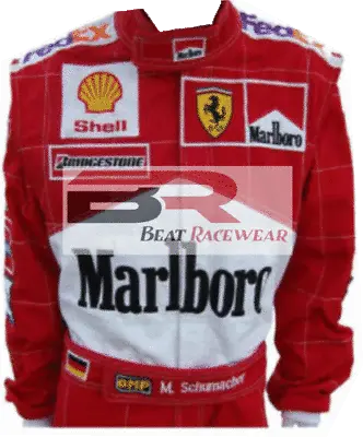 F1 Michael Schumacher 2001 Printed Race SuitIn All Sizes • $75