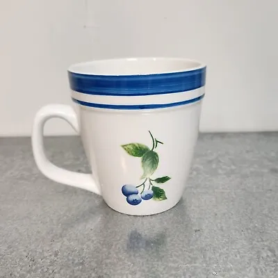 L.L. BEAN Mug Blueberry Used Stoneware Replacement Coffee Tea 4 Inch • $10