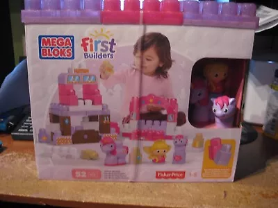 Mega Bloks My Pony Palace Building Blocks Set Fisher Price 52 Pieces • $26.99