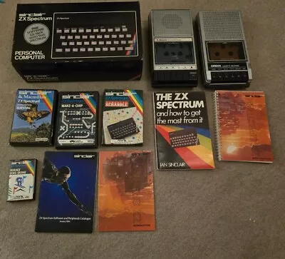 Sinclair ZX Spectrum + (PLus) 48k (boxed) Keyboard/console And Extras • £250