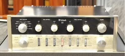 McIntosh C 11 Stereo Preamplifier Maintenance 1961 • $4679.08