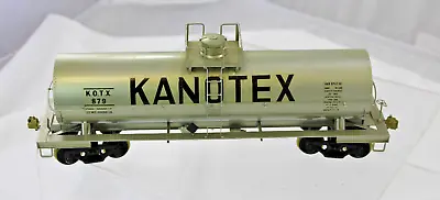 $85 • Buy O Scale Brass/Steel  - Kanotex Tank Car