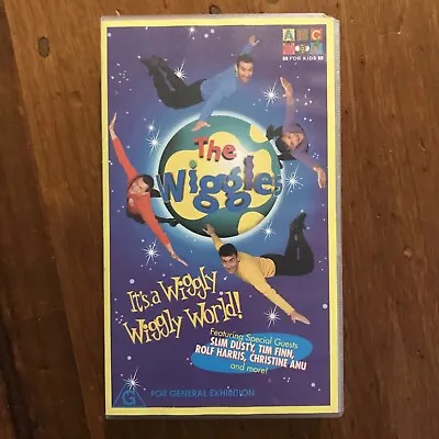 The Wiggles Wiggly Wiggly World VHS Video Cassette Vintage ABC 2000 - Working • $20