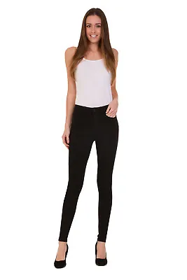 Ex M&S Jeggings Mid Rise Ladies Womens Stretchy Super Skinny Pants Size 6 To 32 • £14.99