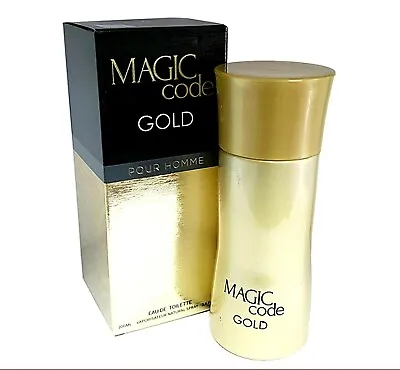 $13.95 • Buy Magic Code Gold Men's Cologne 3.4 Oz Eau De Toilette Spray, Impression