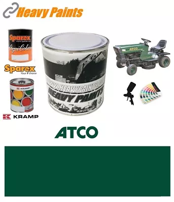 Atco Lawn Mower Green Enamel Paint 1 Litre Tin • £35