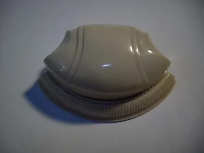 Vintage Celluloid Clam Shell Ivory White Ring Presentation Box - Art Deco Style • $33