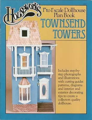 Dollhouse Plan Book Townsend Towers Patterns Dollhouse Miniature  1:12 Scale • $4.87