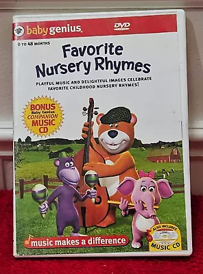 GUC Baby Genius - Favorite Nursery Rhymes (DVD 2004) • $5