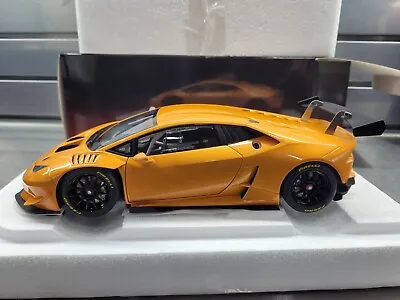 1/18 Autoart Lamborghini Huracan Lp620-2 Super Trofeo Pearl Orange 81558 • $175