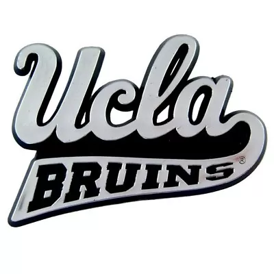 UCLA Bruins Chrome Plastic 3D Decal NCAA Team Logo Auto Truck Car Fan Emblem • $8.21