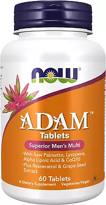 Supplements ADAM™ Men'S Multivitamin With Saw Palmetto Lycopene Alpha Lipoic  • $26.46