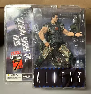 Movie Maniacs ALIENS Colonial Marine Cpl Hicks McFarlane • $29.14