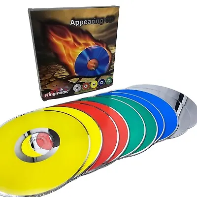 Appearing CD Magic Professional Magician Gimmick Stage Magic Trick For Magic • $14.39
