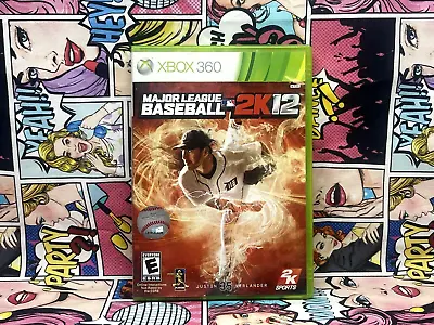 Major League Baseball 2K12 Xbox 360 Complete Tested Working • $11.99