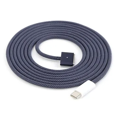 Blue 2m USB Type C To Magsafe 3 Cable Cord For MacBook Air Pro A2442 A2485 A2681 • $12.99
