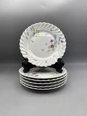 Haviland Limoges Prairie Bread And Butter Plate Set Of 6 • £38.61