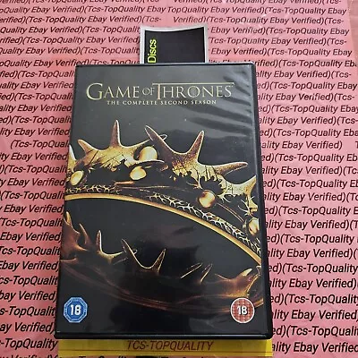 Game Of Thrones: The Complete Second Season DVD (2013) Lena Headey Cert 18 5 • £3.19