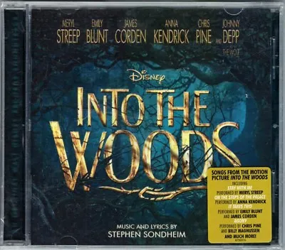 INTO THE WOODS Stephen Sondheim Disney Soundtrack CD Emily Blunt Meryl Syreep • £17.27