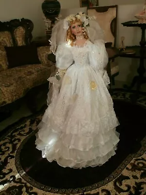 Vintage Ashley Belle Bride Doll Collector Item Large 42 Inch New One Of Kind • $1050