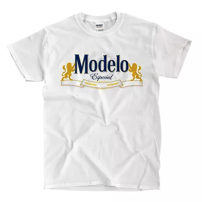 Modelo Beer White T-Shirt - Ships Fast! High Quality! • $15.69