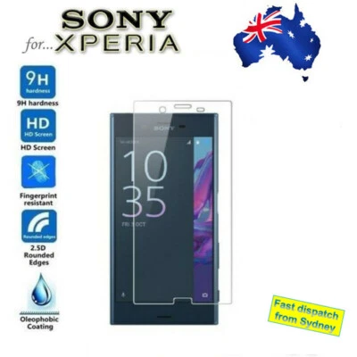$3.55 • Buy Sony Xperia X / XA / XZ / XZ / Z5 Tempered Glass Screen Protector Film Guard AU