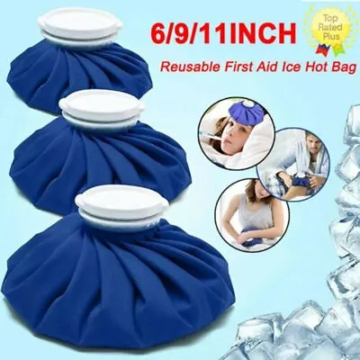 Ice Bag Pain Relief Heat Pack Sports Injury Reusable First Aid For Knee.Head Leg • £5.49