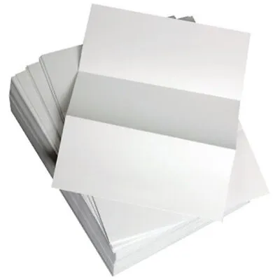 Lettermark Paper3-2/3  Perfs20 Lb92 Bright8-1/2 X11  2500/CtWe • $61.11