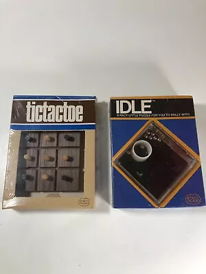 Vintage Reiss Puzzle Games Lot Of 2 Mind Puzzles 1973/74 New In Package Idle XO • $10.97