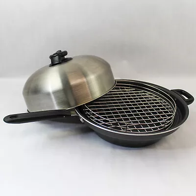 The Turbo Cooker Chef Randall's 3 Piece Stainless Steel Pan Cooking System  • $32