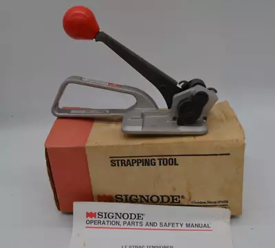 Signode Model LT 1/2-3/4 Steel Strapping Tool Banding Tensioning With Box • $49.95