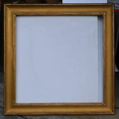 Carved Solid Wood Newcomb Macklin Style Frame Fits 30 X 30 Painting • $495