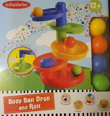 £11.99 • Buy Busy Ball Drop And Roll Toy 