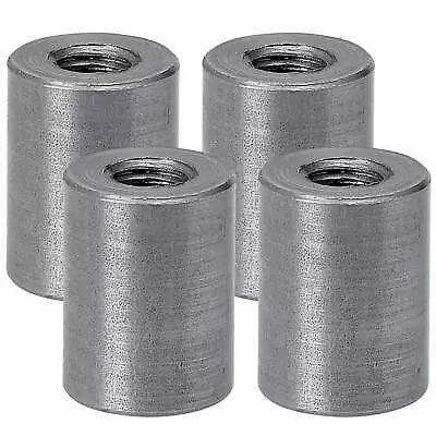 $23.09 • Buy Lowbrow Customs Threaded Steel Bungs 1  Long - 3/8-16 Thread - 4 Pack