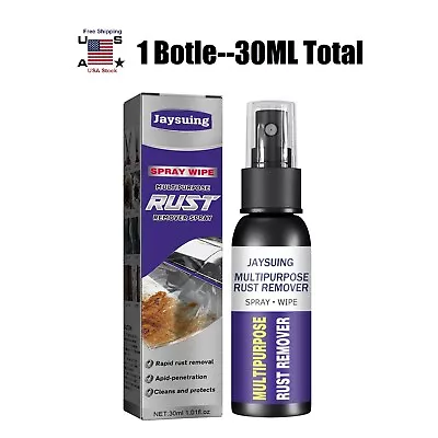 2×30ML Car Metal Rust Remover Liquid Spray Derusting Anti Rust Protection Spray • $7.82