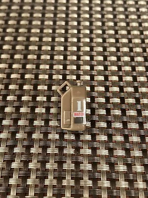 Gi Joe Vamp Mark II RIGHT WATER CAN #1 STICKER Gas Tank Original 1984 Brown Part • $8.99