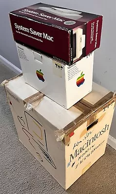 1985 Apple Macintosh 512k M0001W Monitor Keyboard Fan Mouse Original Manuals Box • $5.50