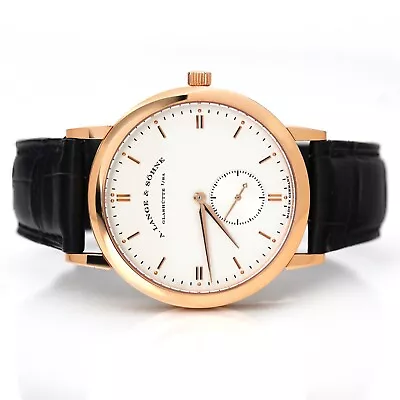 A. Lange & Sohne Saxonia Wristwatch 215.032 Rose Gold • $17575