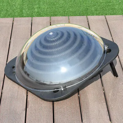 Black Outdoor Solar Dome Inground &Above Ground Swimming Pool Water Heater New • $119.95