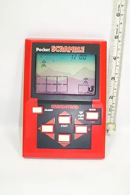 Grandstand Pocket Scramble Vintage Handheld Electronic Game. • £39.99